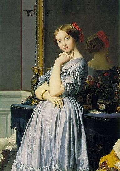 Jean-Auguste Dominique Ingres Louise de Broglie oil painting image